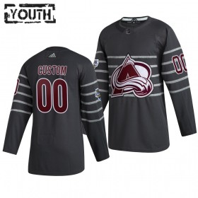 Colorado Avalanche Trikot Custom Grau 2020 NHL All-Star Adidas Authentic - Kinder